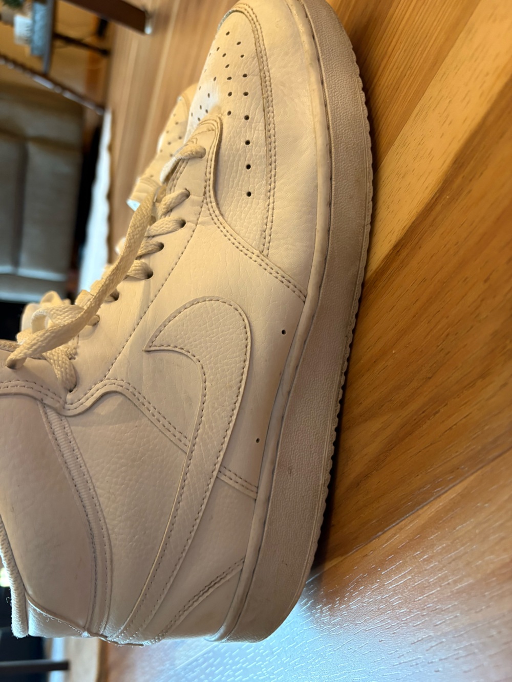 Nike White High-Top Men's Sneakers
